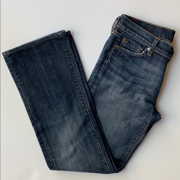 7 For All Mankind Bootcut Jeans Size 27 - Picture 6 of 8